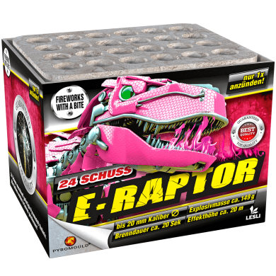 E-Raptor vuurwerk