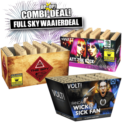 Full Sky Waaierdeal vuurwerk
