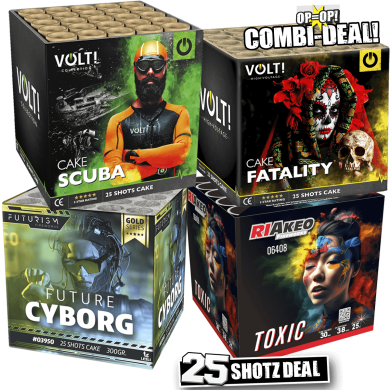 25Shotz deal vuurwerk