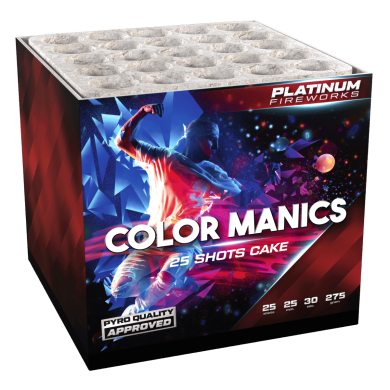 Color Manics vuurwerk