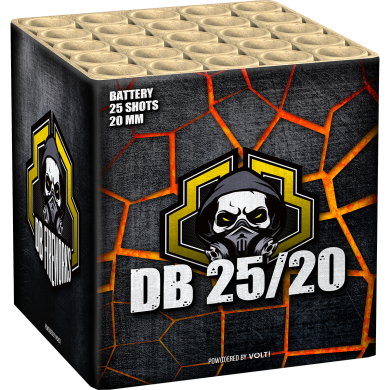 25/20 I-shape vuurwerk
