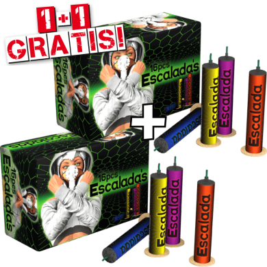 Escalada's 2=1 vuurwerk