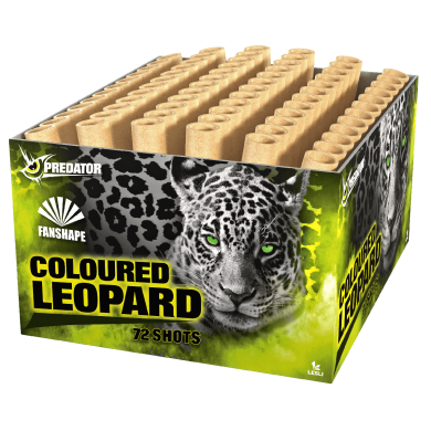 Coloured Leopard vuurwerk