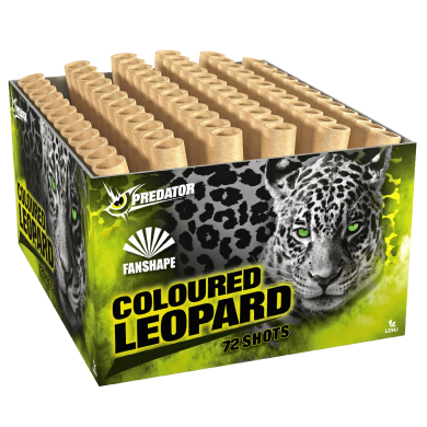 Coloured Leopard vuurwerk
