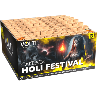 Holi Festival vuurwerk