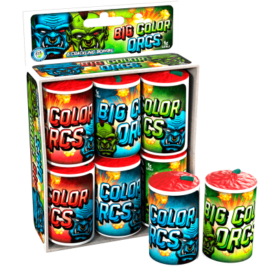 Big Color Orcs vuurwerk