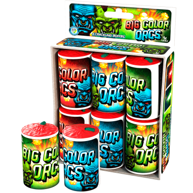 Big Color Orcs vuurwerk
