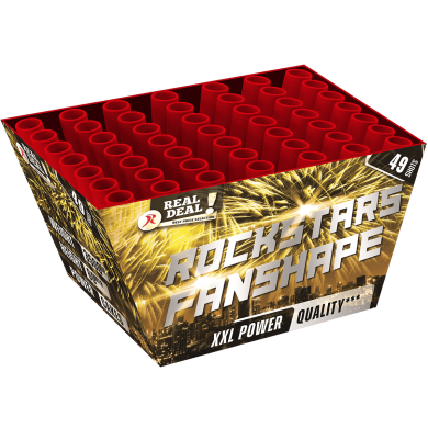 Rockstars Fanshape vuurwerk