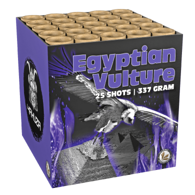 Egyptian Vulture 2=1 vuurwerk
